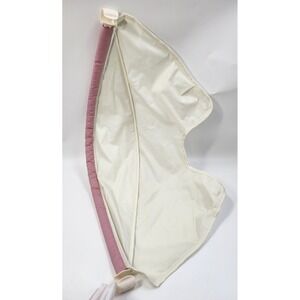 Stokke Xplory V1 V2 Stroller Seat Canopy Sun Shade Pink Cream Replacement